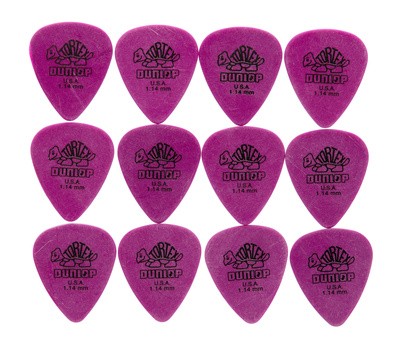 Dunlop Tortex Standard 1,14 Plektren 12 Stück