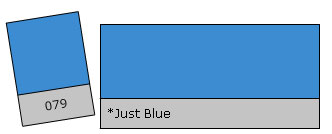 Lee Farbfolie Bogen 079 Just Blue