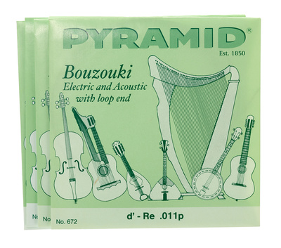 Pyramid 672/8 Saiten für Bouzouki 8-saitig