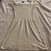 American Eagle Outfitters Dresses | American Eagle Outfitters Short Sleeve Mini Dress | Color: Cream | Size: Xs