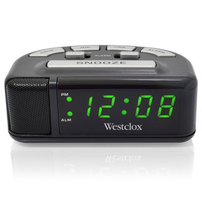 Digital Alarm Clock Black - Westclox