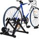 COSTWAY Bike Trainer Stand, Indoor Turbo Trainers with 8 Levels Variable Resistance, Noise Reduction, Folding Bicycle Training Stand for 26''- 28'' Wheels