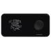 Black San Francisco State Gators 3-in-1 Glass Wireless Charge Pad