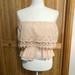 American Eagle Outfitters Tops | American Eagle Blouse Tube Top | Color: Pink | Size: L