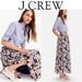 J. Crew Skirts | 12 J. Crew Floral Print Maxi Chiffon Skirt $158 | Color: Green/Pink | Size: 12