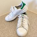 Adidas Shoes | Adidas Kids Stan Smith Cloud White/ Green | Color: White | Size: Unisex. Juniors Size 6.