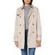 Geox Women's W AIRELL F Coat, Beige (Sand Beige F), 12