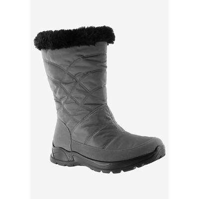 Women's Cuddle Easy Dry Boot by Easy Street in Grey (Size 7 M)