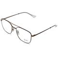 Ray-Ban RX6450 Reading Glasses, Brown, 56