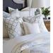 Eastern Accents Brentwood by Barclay Butera Duvet Cover Set Cotton in Blue/White | Cal. King Duvet Cover + 5 Shams + 3 Throw Pillows | Wayfair