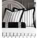 Eastern Accents Vadoma White/Modern & Contemporary Comforter Polyester/Polyfill/Linen in Black | Full Comforter | Wayfair 7BT-BB-CFF-34