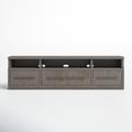 Joss & Main Fazio TV Stand for TVs up to 86" Wood in Brown/Gray | Wayfair 0D51BAAD34744F95B2851643D0E30AED