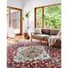 Red 114 x 0.21 in Area Rug - World Menagerie Leonara Power Loom Rug, Polypropylene | 114 W x 0.21 D in | Wayfair C5F675F3072247B0A536D4D8FD22206F