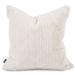 Howard Elliott Square Faux Fur Pillow Cover & Insert Faux Fur in White | 20 H x 20 W x 6 D in | Wayfair 2-1092