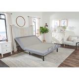 Alwyn Home Mosley 15" Massaging Zero Gravity Adjustable Bed w/ Wireless Remote, Metal | 15 H x 59 W x 79 D in | Wayfair