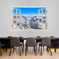 East Urban Home Snow Mountain Range Mural - Winter 3D Wall Decal Canvas/Fabric in White/Brown | 36 H x 54 W in | Wayfair