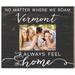 Trinx Feels Like Home Picture Frame, Wood in Black | 11 H x 13 W x 0.5 D in | Wayfair 5419D50B0BFD47A891F181066549D195