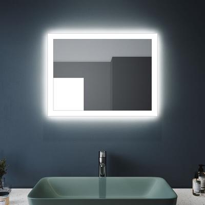 Sonni - Badspiegel 50x60cm led Beleuchtung Badezimmerspiegel Wandspiegel Kaltweiß IP44 Image