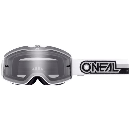 Oneal B-20 Proxy Motocross Brille – Getönt, schwarz-weiss