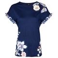 Desigual Women's Ts_Munich T-Shirt, Blue (Navy 5000), X-Small