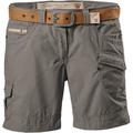 G.I.G.A. DX by killtec Damen Shorts Hira - Casual Shorts mit Gürtel, Größe 34 in Braun