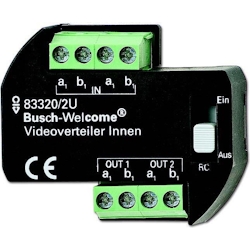 Busch-Jaeger Videoverteiler Innen UP 83320/2 U 2CKA008300A0042 Image