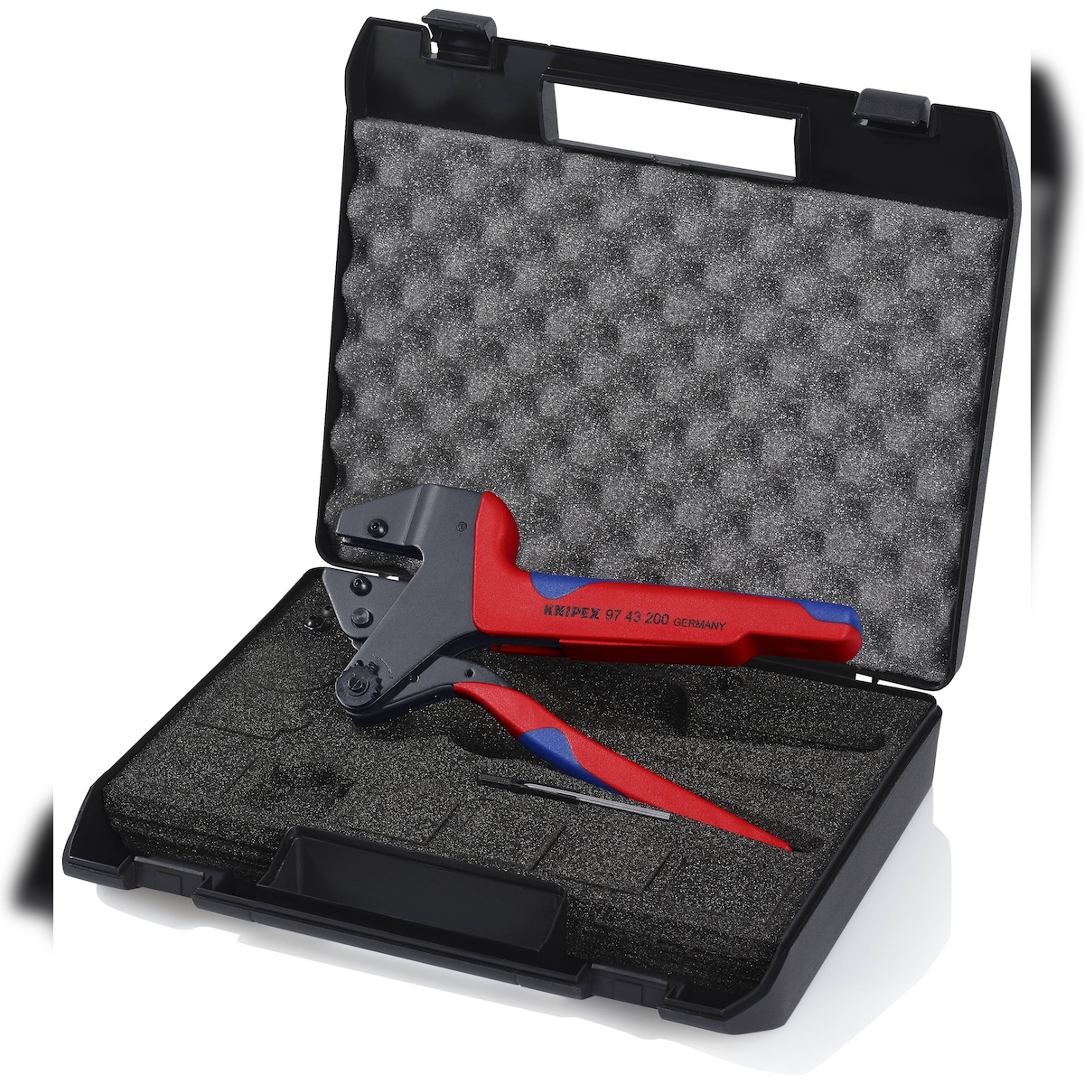 Knipex 97 43 200 Crimpzange ohne Crimpeinsatz Image
