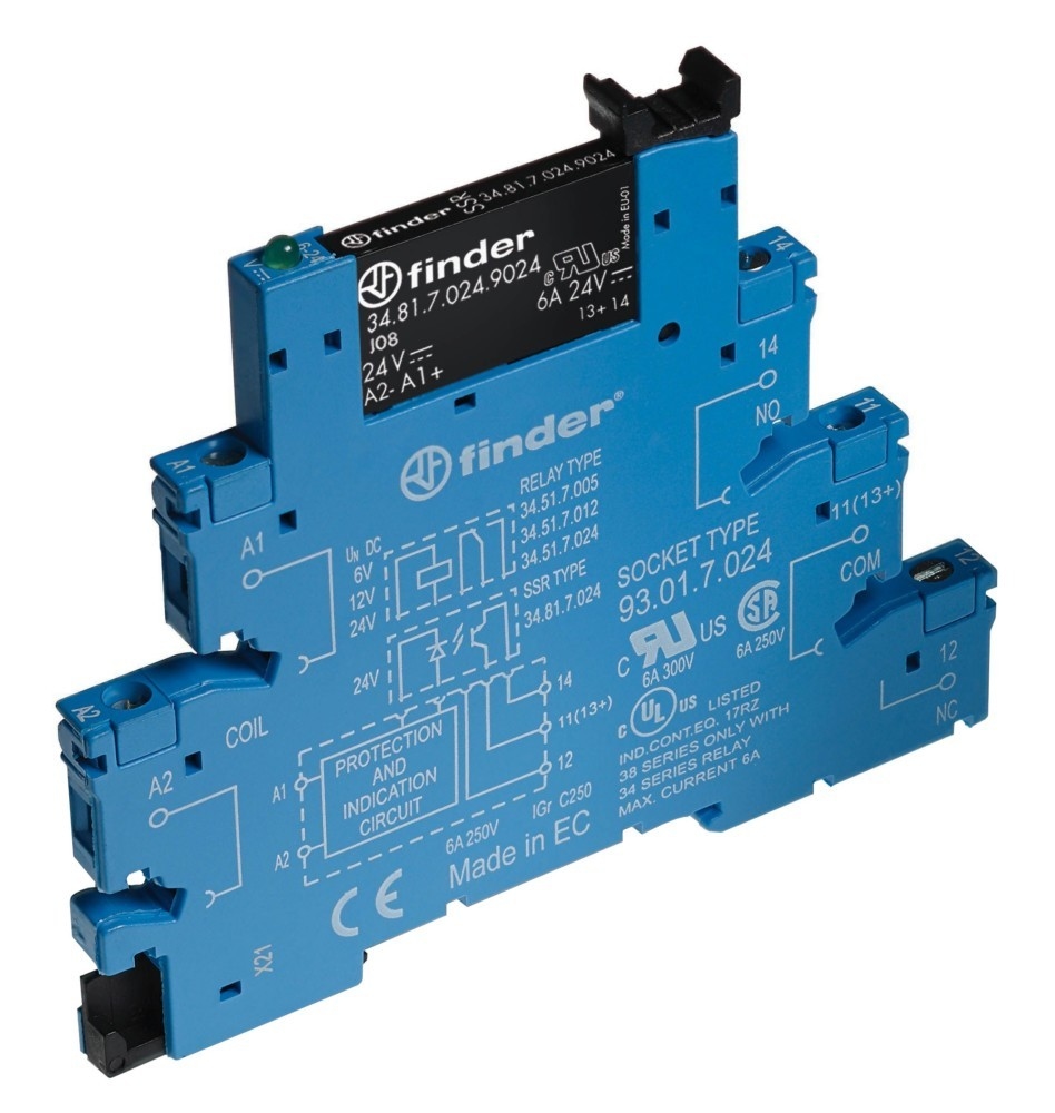 Finder SSR-Koppelrelais 38.81.7.024.9024 388170249024 Image