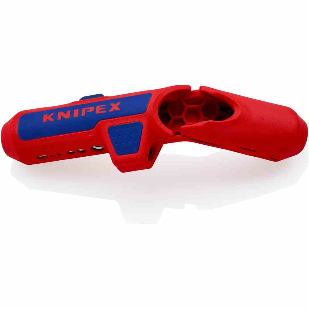 KNIPEX Koax-Abisolierwerkzeug, Ø8-13mm, 0,2-4mm², Rundschnitt Image
