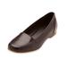 Blair Women's Classique® “Sophia” Comfort Slip-Ons - Brown - 7 - Medium