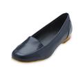 Blair Women's Classique® “Sophia” Comfort Slip-Ons - Blue - 7.5 - Womens