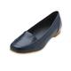 Blair Women's Classique® “Sophia” Comfort Slip-Ons - Blue - 6 - Medium