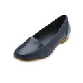 Blair Women's Classique® “Sophia” Comfort Slip-Ons - Blue - 6.5 - Womens
