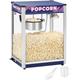 Cinéma Popcorn Automate Bleu Popcorn Maker Acier Inoxydable Agitateur f