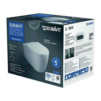 Duravit - Wand-WC-Set me by Starck rimless weiß weiß