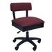Arrow Sewing Adjustable Height Hydraulic Sewing Chair w/ Under Seat Storage by Arrow Classic Sewing Furniture Upholste, in Red | Wayfair H8150