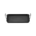 Le Creuset Toughened Non-Stick Flat Rectangular Grill, 35 cm, 52103350010101