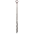 TIMco 250INDEXSST Index Hex Timber A4 Stainless Steel Screw 6.7 x 250 - Silver Plating (Bag of 25)