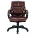 Red Barrel Studio® Tauber Genuine Leather Executive Chair Upholstered in Brown | 45 H x 20.5 W x 25 D in | Wayfair 8E853A3420C54FBFA3628396A753FA5E