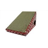 Tucker Murphy Pet™ Elijah Incline Cat Scratching Board Cardboard in Brown/Green | 10.8 H x 20 W x 2.5 D in | Wayfair