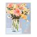 Stupell Industries Chic Floral Bouquet Pastel Spring Flowers by Victoria Borges - Graphic Art Print on Wood in Brown | 19 H x 13 W in | Wayfair