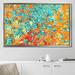 Ivy Bronx 1 Corinthians 3:16 God Is Beautifully Arranging You by Mark Lawrence - Print /Acrylic in Green/Orange | 31.5 H x 51.5 W x 2 D in | Wayfair