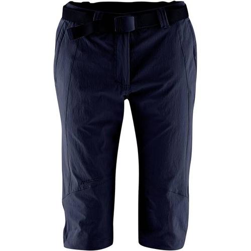 MAIER SPORTS Damen Caprihose Kluane, Größe 42 in Blau