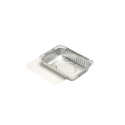 Starpak 9 X 5 Schalen, Alu + Einlegedeckel, PE-beschichtet eckig 0,8 l 4 cm x 15 cm x 21,4 cm