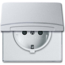 Busch-Jaeger Schuko-Steckdoseneinsatz 20 EUGKB-33-101 2CKA002064A0293 Image