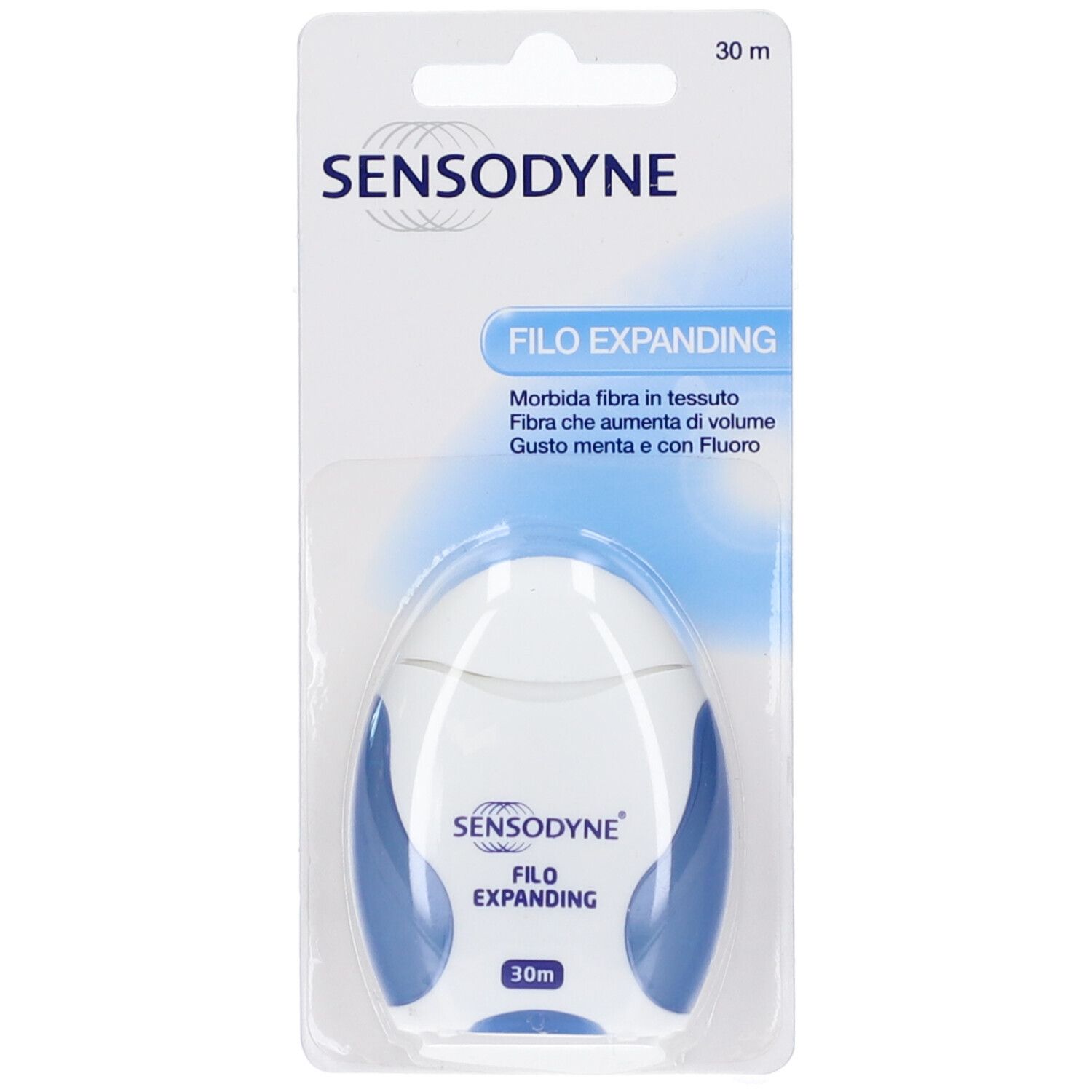 Sensodyne Filo Interdentale Expanding con Fluoro Gusto Menta 30 m inte
