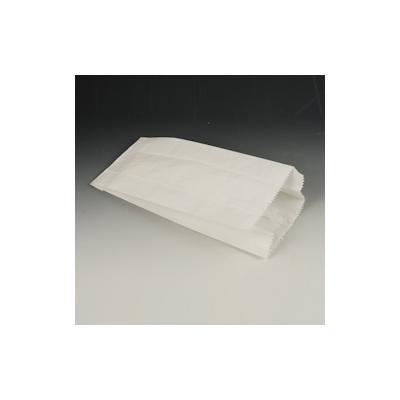 PAPSTAR 1000 Papierfaltenbeutel, Cellulose, gefädelt 35 cm x 13 cm x 7 cm weiss Füllinhalt 2 kg