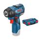 Boulonneuse à choc 12V Bosch GDS 12V-115 Professional (sans batterie ni chargeur) + coffret L-BOXX - BOSCH - 06019E0102