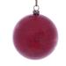 Vickerman 621981 - 3" Red Wood Grain Ball Christmas Christmas Tree Ornament (12 Pack) (MC196903)