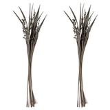 Vickerman 655610 - 36" Grey Wash Bahia Spears Bunch 18Pc (H2BAH300-2) Dried and Preserved Branches